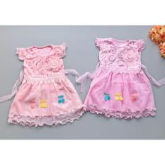 Babyfit MELODY Dress Baju Pesta Rempel Renda Bayi Anak Perempuan 1-4 Thn Import Rok Tutu