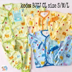 BABYKATIE - STELAN BAJU TIDUR ANAK / PIYAMA LIBBY BABY WEAR / BAJU PANJANG+CELANA PANJANG SIZE L (12-18 BULAN)