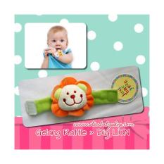 Babymix - Baby Hand Rattle - Gelang Rattle Bayi - Big Lion