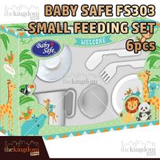 BabySafe FS 303 Set Perlengkapan Makan Anak Bayi Hadiah Kado Isi 6pcs