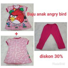 Baju Anak Angry Bird Size14 Diskon 30%