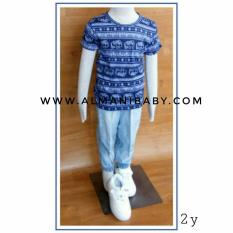 Baju Anak Murah / Baju Anak Impor / Kaos Anak / Jogger Jeans / Kaos Oks 7004 N Joger Jeans 9003