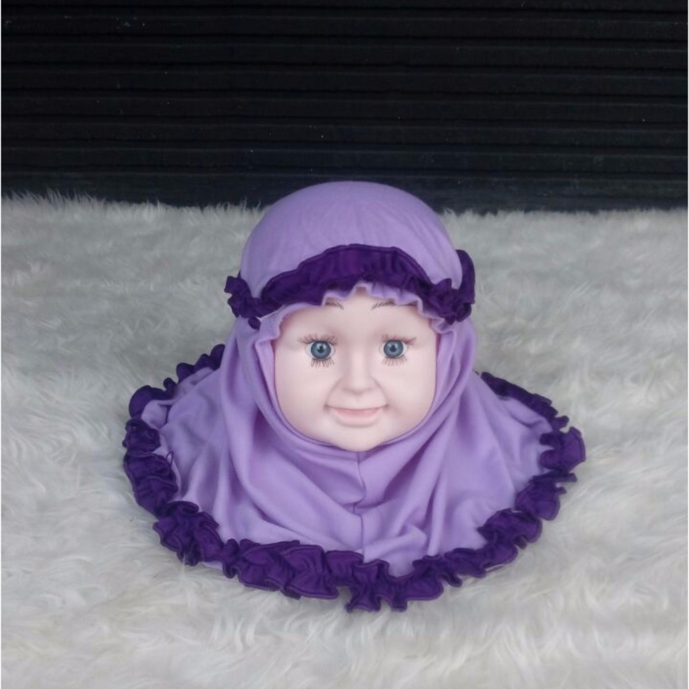 Beli sekarang Baju Anakumi Kerudung Bayi Ungu Muda terbaik murah - Hanya Rp28.150
