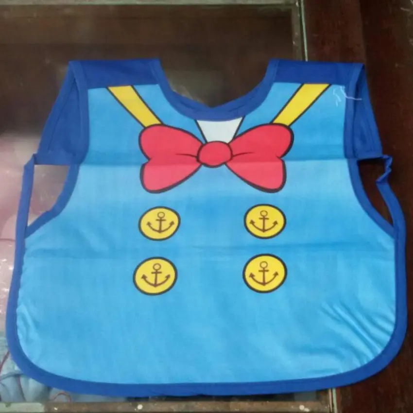Harga baju bayi bib kain celemek bayi slabber plastic waterproof baby bib apron tadah liur |
