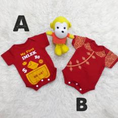 Baju Jumper Imlek Anak Bayi Laki-Laki Perempuan Cheongsam Chinese Year