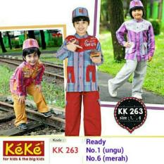 Baju Keke KK 263 Koko Anak Katun Lucu Branded Terjangkau