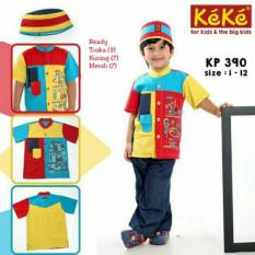 Baju Keke KK 312 Koko Anak Katun KP 390 Lucu Branded Terjangkau