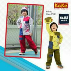 Baju Keke KK 353 Koko Anak Katun Lucu Branded Terjangkau