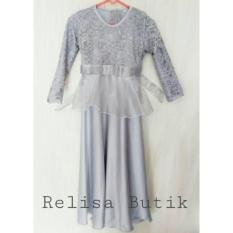 Baju Muslim Anak Brokat