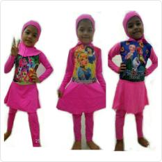 BAJU PAKAIAN RENANG ANAK JILBAB MUSLIM/MUSLIMAH PANJANG