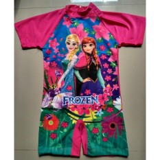 Baju Renang Anak Cewek Karakter - Baju Diving Anak usia 5 - 7 tahun