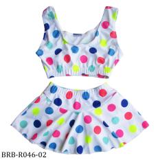 Baju Renang Bayi 2 Pieces Motif Polkadot BRB-R046