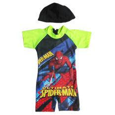 Baju Renang Bayi Karakter Dengan Topi