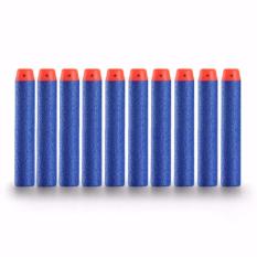 BAJUUNIQKU 10 Pcs Nerf Gun Peluru Refill Ammo Bullets - Blue