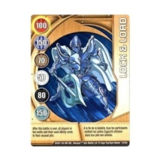 Bakugan Battle Brawlers LOOSE Metal Gate Command Card-LOCK & Load-Intl