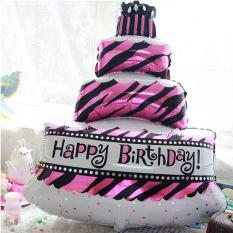 Balon kue ulang tahun/balon cake jumbo