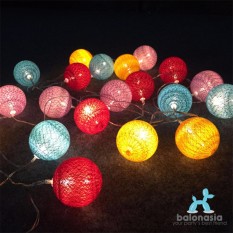 Balonasia Ball Light LED / Lampu LED Tumblr Benang Lampion Gantung Hias
