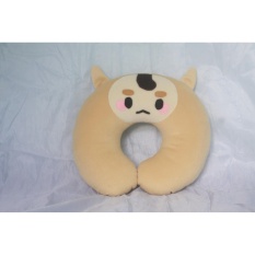 Bantal Leher Jogja Karakter Goblin Cokelat