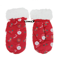 Bao Core Cute Anak Balita Luar Biasa Hangat Thinsulate Ski Salju Snowboard Termal Winter Sarung Tangan Windproof Olahraga Bersepeda Berkuda Mittens Xmas Hadiah Snowman Merah-Intl