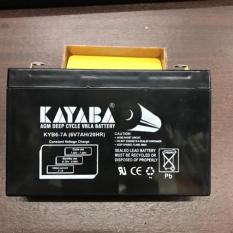 Battaery Kayaba 6V 7Ah Aki Mobil Mainan Aki Motor Maian Anak Anak - 4Ilyv8