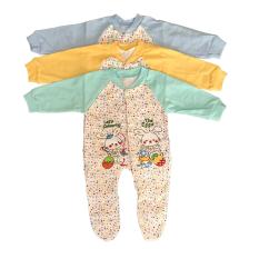 BAYIe - 3 pcs Baju Bayi model Jumper motif lucu MOM'S GIFT usia 0 - 6 bulan 100% katun/pakaian bayi tidur/baju bayi new born