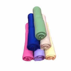 BAYIE - Bedong Bayi Kaos PIN-PIN isi 6 pcs/Selimut Bayi/Alas bayi/Alas kereta/perlengkapan bayi Warna (pink, ungu, kuning, biru tua, cream, hijau)