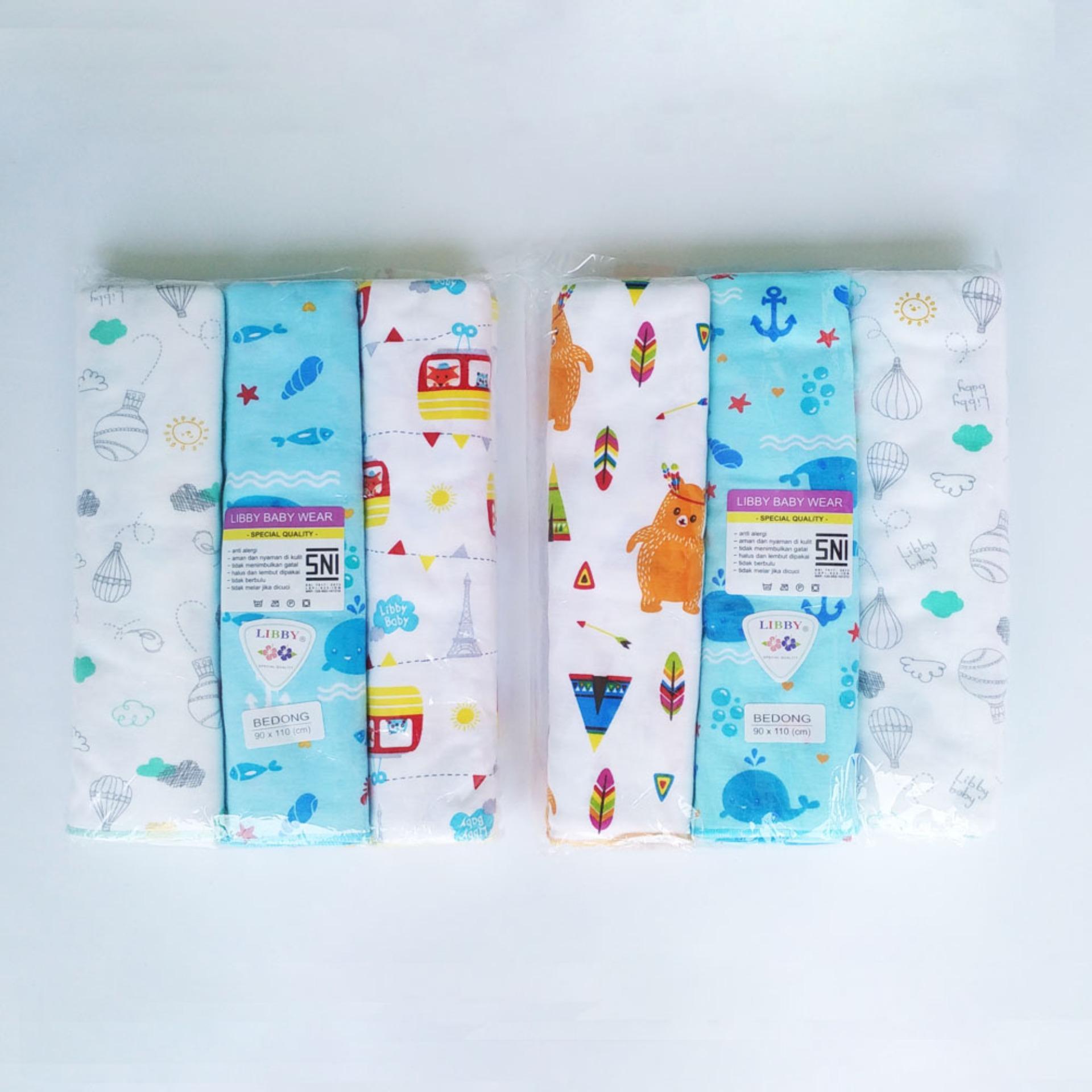 Bedong Kaos Libby Motif