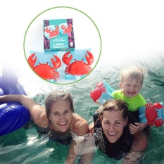 Bellamall: Tahan Lama Ibu Bayi Aktivitas Kebutuhan Portable Anak-anak Anak-anak Baby Crab Keselamatan Arm Band Inflatable Swimming Ring Toys-Intl