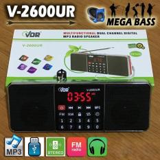 (Best Seller) VDR Portable MP3 Player With FM Radio V-2600UR