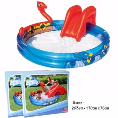 Bestway Kolam Bermain Anak 53033 Viking Play Pool Perosotan Air