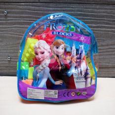 Blink Mainan Edukatif Anak Blocks Model Lego Duplo Tas Ransel / Mainan Balok Susun