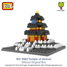 Blok Arsitektur Toy For Kid Bangunan Batu Bata Kota DIY Batu Bata Mainan Mini Diamond Nano Blokir Model Terkenal Rumah -Intl