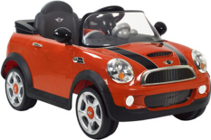 BMW Mini Cooper Mobil Mainan Aki Junior W446EQ