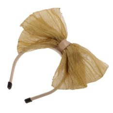 Bolehdeals Lucu Ikatan Simpul Karet Rambut Ikat Kepala Alice Tali untuk 1/6 BJD Sd Luts Boneka Khaki-Internasional