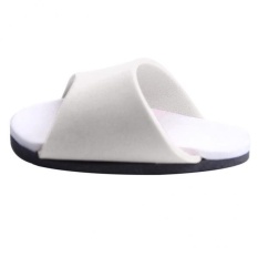Bolehdeals Sepasang Modis Doll Sandal Plastik Sepatu untuk Boneka Wanita Amerika 18 Inci Putih-Internasional