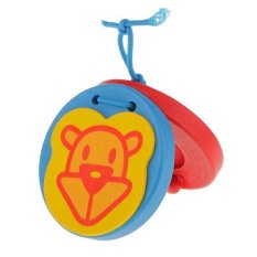 Bolehdeals Kayu Castanet Anak-anak Percussion Mainan untuk Pendidikan Dini Monyet-Internasional