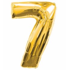 BonBon Balon Foil Ulang Tahun Angka '7'