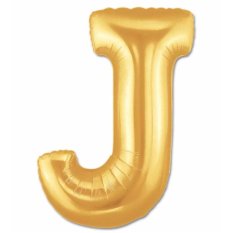 BonBon Balon Foil Ulang Tahun Huruf 'J'