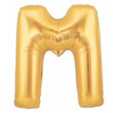 BonBon Balon Foil Ulang Tahun Huruf 'M'
