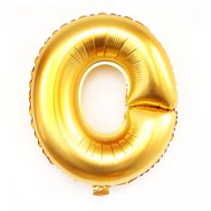 BonBon Balon Foil Ulang Tahun Huruf 'O'