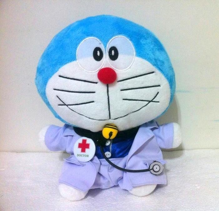 Boneka Doraemon Profesi Dokter Lengkap Dengan Statoskop Boneka Doraemon Profesi Dokter Lengkap Dengan Statoskop
