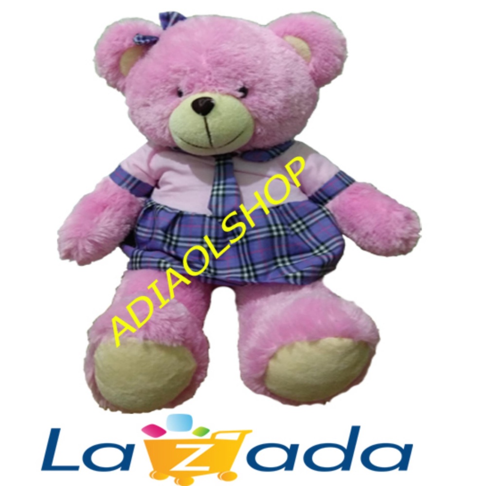 Boneka Bear Custom // Boneka Lucu // Boneka ukuran 40 cm Halus dan Lembut