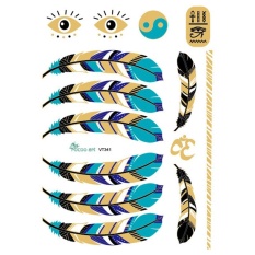 Bride Temporary Tattoo Bachelorette Party Aksesoris Bridesmaid Bridal Shower Dekorasi Pernikahan Pesta Dekorasi Gaya: VT341 Ukuran: None-Intl