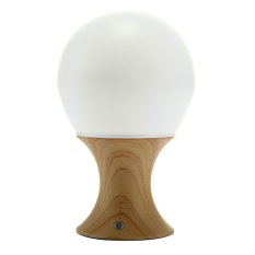 BUREI Jamur Kayu Grain Colorful Night Light Portable SiliconeLEDNight Lampu dengan Hangat Putih. 7-Color Flashing dan 3 OptionalTimerBest Hadiah untuk Kamar Bayi. Kamar Tidur. Nursery. Outdoor (Kuning)-Intl