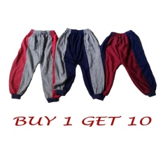 BUY 1 GET 10 CELANA PANJANG BAYI/ANAK BAHAN KAOS UMUR 0-5 TAHUN