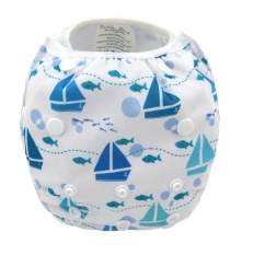 Kartun Digital Printing Celana Renang Washable Soft Cloth Diaper untuk Bayi Bayi dari 7 Sampai 33 Kilogram, YS-Intl