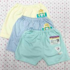 Celana Pendek Libby Polos Size L 6pcs