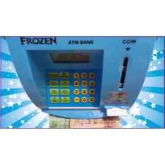 Celengan Atm Mini Frozen Mesin Hitung Saldo Uang Kertas Dan Koin - E4t2ei