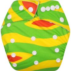 Clodistore Babyland Snap Microfiber Clodi Popok Kain Bayi Tanpa Insert- Flamboyan