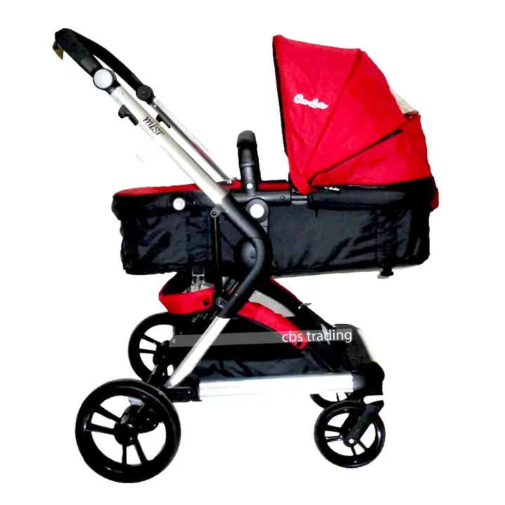 Cocolatte Stroller Mist T80an Kereta Dorong Bayi Merah Lazada Indonesia